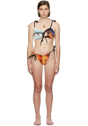 Rave Review SSENSE Exclusive Black Luna Lana Bikini