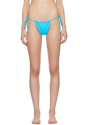 Frankies Bikinis Blue Tia Bikini Bottom
