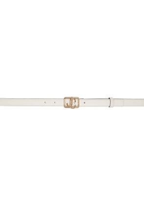 Jimmy Choo Off-White 'JC' Square Belt