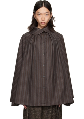 colbo Brown Cape Coat