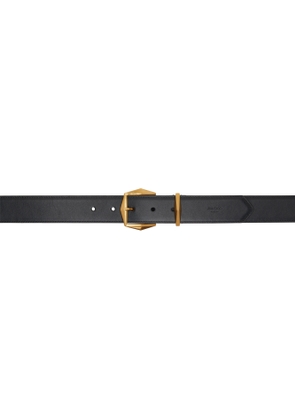 Jimmy Choo Black Diamond Buckle Belt