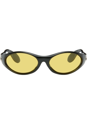 Coperni Black & Yellow Cycling Sunglasses