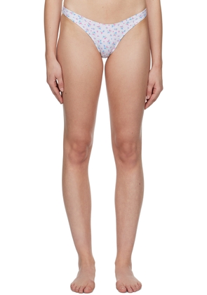 Frankies Bikinis White Dove Bikini Bottom