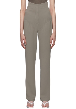 Paris Georgia Gray Bootleg Trousers