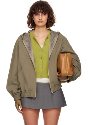 CPLUS Series Khaki Hooded Jacket