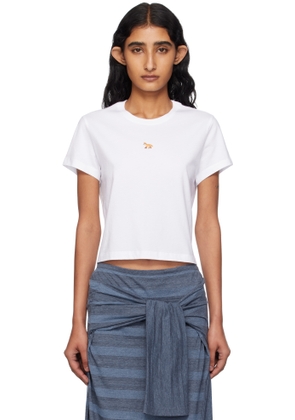 Maison Kitsuné White 'Baby Fox' Baby T-shirt