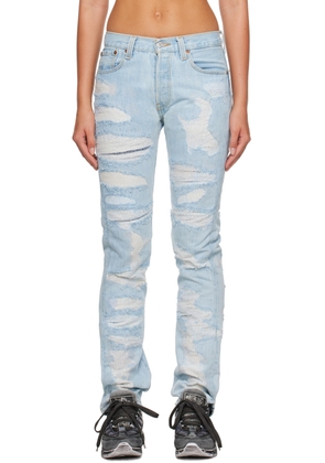 NotSoNormal Blue Destroyed Jeans