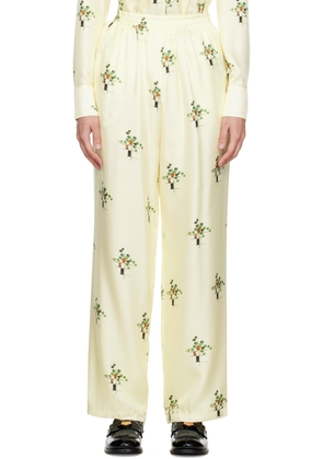 Tanner Fletcher Off-White Etta Trousers