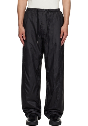 LE17SEPTEMBRE Black Curved Trousers