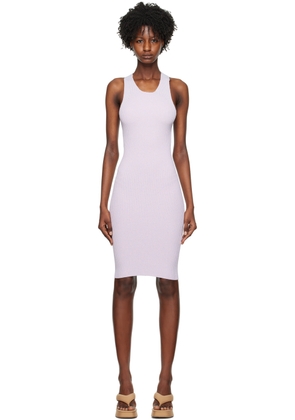 REMAIN Birger Christensen Purple Halter Midi Dress