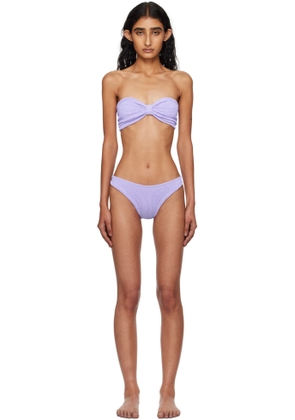 Hunza G Purple Jean Bikini