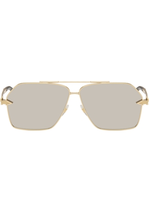 Versace Gold Avanti Aviator Sunglasses