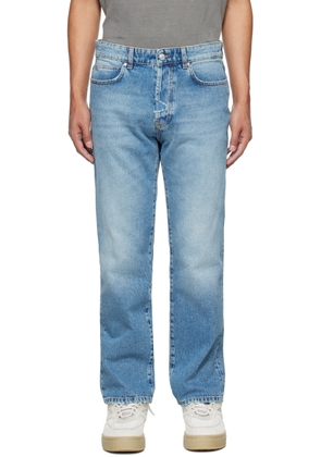 MSGM Blue Distressed Jeans