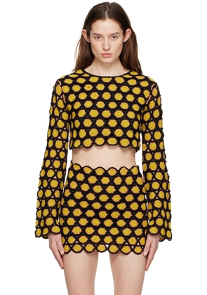 SIMONMILLER Black & Yellow Zoodle Sweater