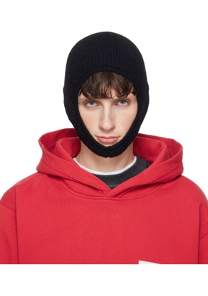 JACQUEMUS Black 'The Gros Grain' Beanie