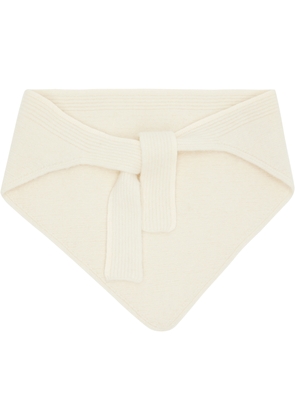 JACQUEMUS Off-White La Casa 'The Gros Grain' Shawl Scarf