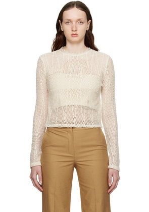 RECTO Off-White Adria Long Sleeve T-Shirt