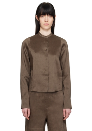 Loulou de Saison Brown Siara Blouse