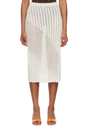 Gimaguas White Bartola Maxi Skirt