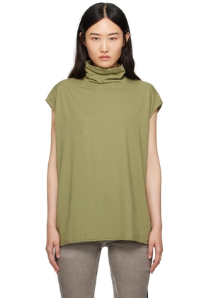 Rick Owens DRKSHDW Green Porterville Edfu T Top
