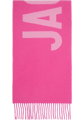 JACQUEMUS Pink 'The Jacquemus' Scarf