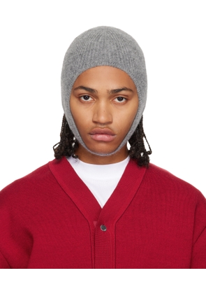JACQUEMUS Gray La Casa 'The Gros Grain' Beanie