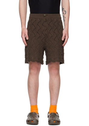 Robyn Lynch Brown Wave Shorts