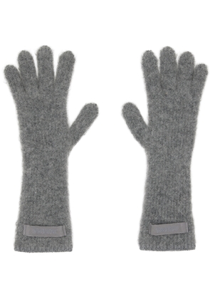 JACQUEMUS Gray La Casa 'The Gros Grain' Gloves