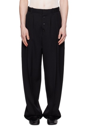 JACQUEMUS Black La Croisière 'The Fernando' Trousers