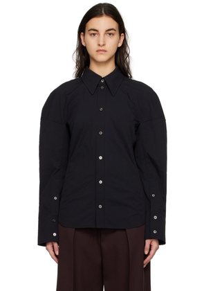 WOOYOUNGMI Black Puff Shirt