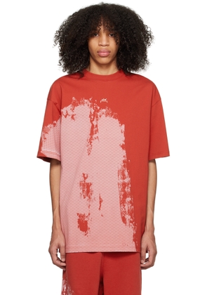 A-COLD-WALL* Red Brushstroke T-Shirt