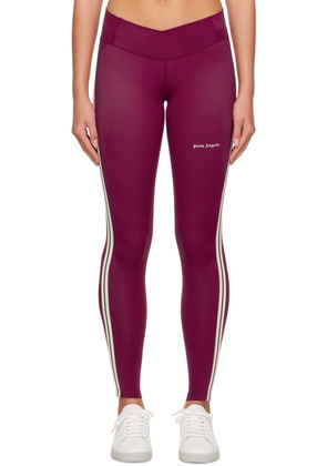 Palm Angels Purple New Classic Leggings