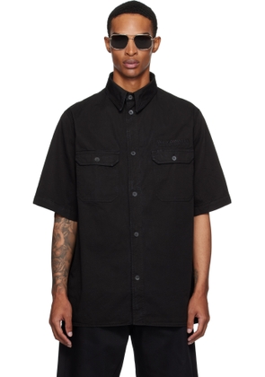 WILLY CHAVARRIA Black Corcoran Work Shirt