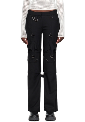 Off-White Black Harness Trousers