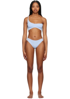 ELLISS Blue Asymmetric Underwear Set
