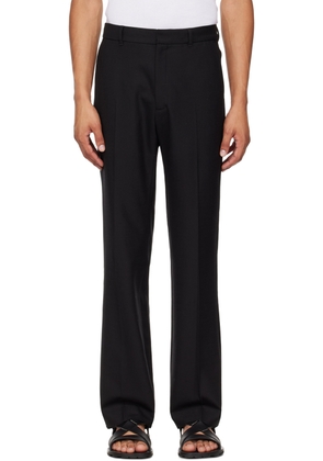 Casablanca Black Straight Leg Trousers