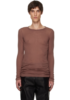 Rick Owens Pink Concordians Ribs LS T-shirt