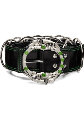 Chopova Lowena Black Ring Belt