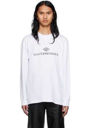 Han Kjobenhavn SSENSE Exclusive White Long Sleeve T-Shirt