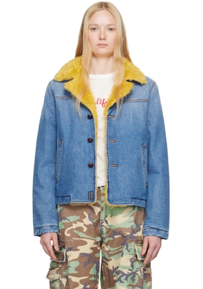 ERL Blue Venice Denim Jacket