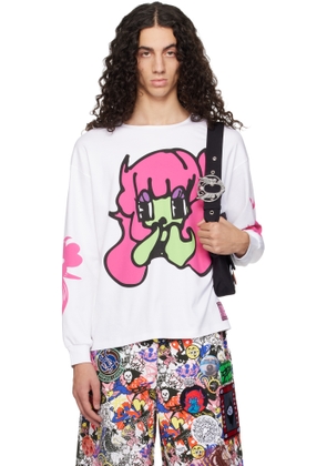 Chopova Lowena White Bashful Oversized Jersey T-shirt