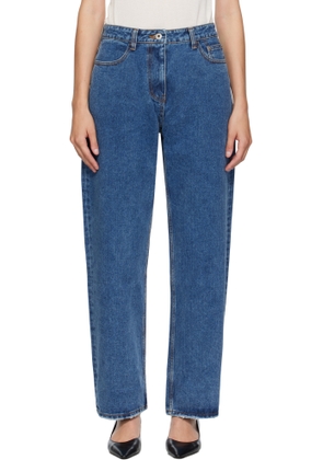 COOR Blue Relaxed Washed Jeans