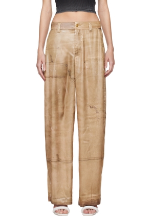 Alexander Wang Beige Trompe L'œil Trousers