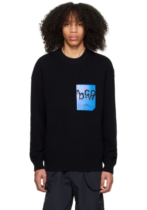 A-COLD-WALL* Black Patch Pocket Sweater
