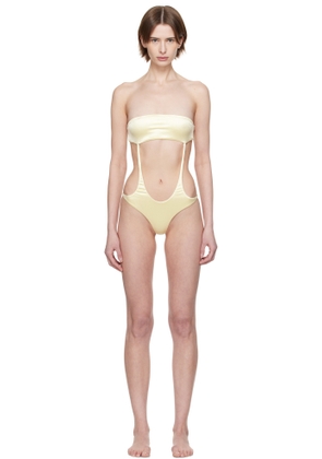 Isa Boulder Yellow Dandelion Swimsuit