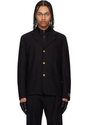 WILLY CHAVARRIA Black Workwear Blazer