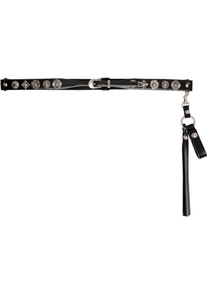 Toga Pulla Black Tassel Key Ring Belt