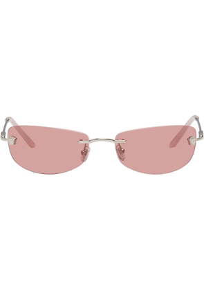 Versace Pink Runway Sunglasses