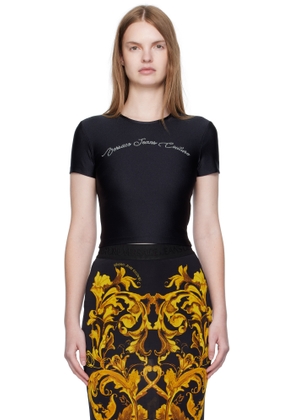 Versace Jeans Couture Black Logo T-shirt