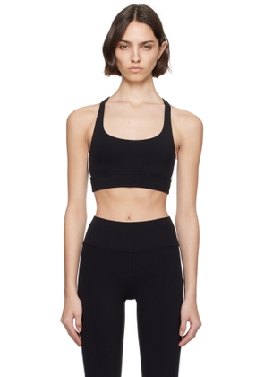 Sporty & Rich Black Bold Health Active Sport Bra